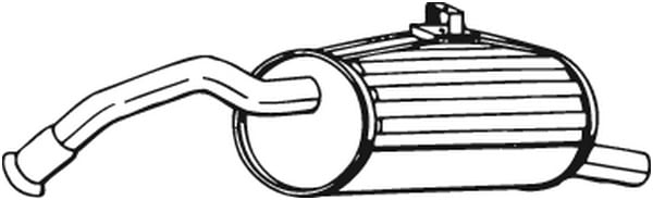 Takaäänenvaimentaja BOSAL 228-205