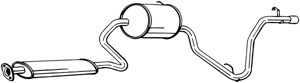 Takaäänenvaimentaja, DAIHATSU CUORE IV, MOVE, 1743087288, 1743087B30, 1743087B38