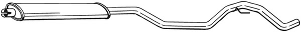 Keskipönttö BOSAL 291-003