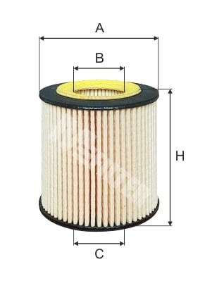Öljynsuodatin MFILTER TE 4006