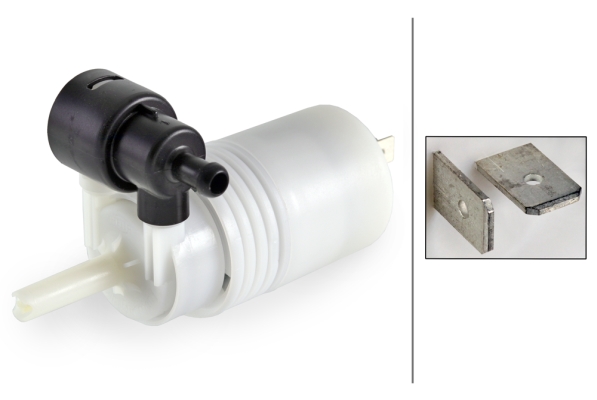 Lasinpesimen pumppu HELLA 8TW 005 206-011