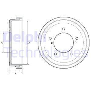 Jarrurumpu DELPHI BF544