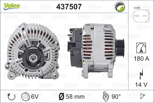 Laturi VALEO 437507