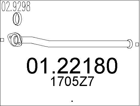 Pakoputki MTS 01.22180