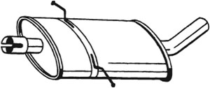 Keskiäänenvaimentaja, MERCEDES-BENZ B-KLASS Sports Tourer [W245], 1694901222