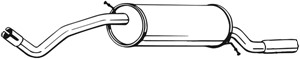 Takaäänenvaimentaja, VW POLO V, POLO Van, 6R6253609AG, 6R6253609J