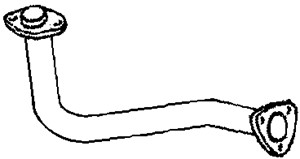 Pakoputki, Edessä, OPEL,VAUXHALL, 858005, 858052