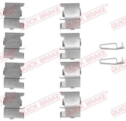 Tarvikesarja, jarrupala QUICK BRAKE 109-1775