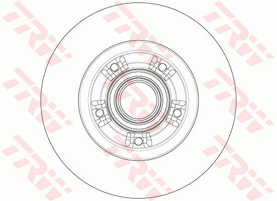 Jarrulevy TRW DF6203BS