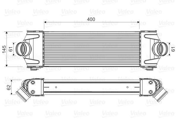 Välijäähdytin VALEO 818550