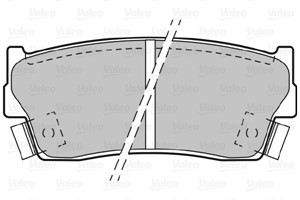 Jarrupalasarja, levyjarru, Etuakseli, SUZUKI VITARA, VITARA Cabrio, X-90, 1844-68, 5520061870, 55200-61870, 5520063810, 55200-63810
