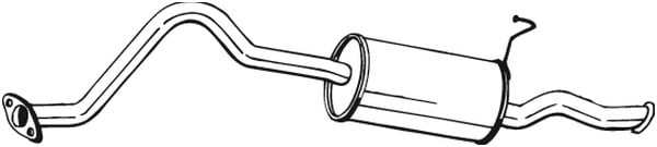 Takaäänenvaimentaja BOSAL 284-077