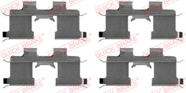 Tarvikesarja, jarrupala QUICK BRAKE 109-1667