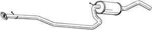 Keskiäänenvaimentaja, FORD FIESTA IV, MAZDA 121 III, 1003536, 1054588, 1065912, 1114368, 1459355, 1E0340300, 1E0340300B, 1E0440300, 1E04