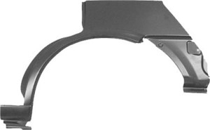 Kylkipaneli, Taakse, oikea, OPEL VECTRA B, VECTRA B Halvkombi, VECTRA B Kombi, VAUXHALL VECTRA