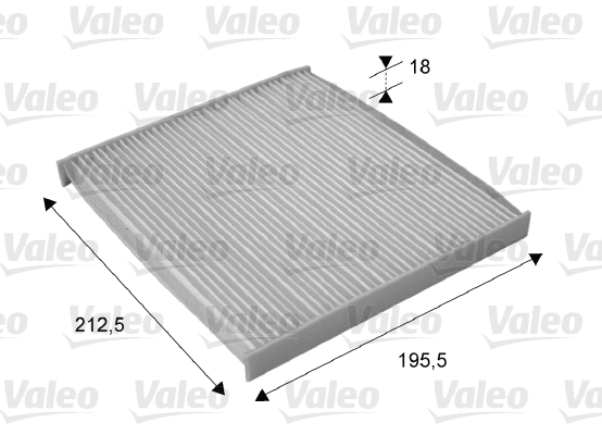Raitisilmasuodatin VALEO 715689