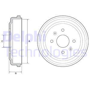 Jarrurumpu DELPHI BF548