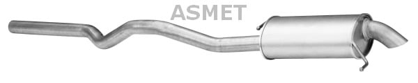 Takaäänenvaimentaja ASMET 04.111