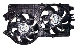 Tuuletin, moottorin jäähdytys, FIAT GRANDE PUNTO, 1 466 177, 11213-76020, 55700992, 55703903