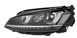 Ajovalo, Vasen, VW GOLF VII, GOLF Variant VII, 5G1 941 753B, 5G1 941 753D