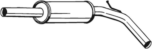 Keskipönttö BOSAL 233-323