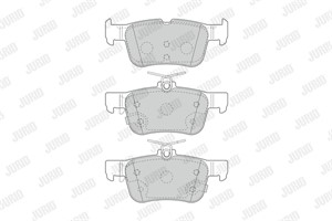 Jarrupalasarja, levyjarru, Taka-akseli, FORD,FORD USA, 2211284, 5333787, 5333798, 5341207, 5341209, DG9C2M007BB, DG9C2M007DB, DG9C2M007H