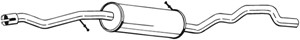Keskiäänenvaimentaja, FORD GALAXY, SEAT ALHAMBRA, VW SHARAN, 1015985, 1087575, 1114309, 1114310, 1206006, 1484008, 7411718, 7M0253409AA,