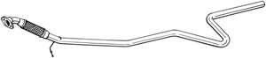 Pakoputki, Keskellä, FORD FIESTA V, FIESTA Van V, FUSION, 1206425, 1207509, 1221694, 1557456