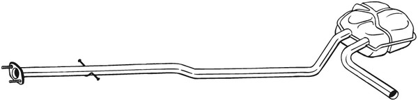 Keskipönttö BOSAL 290-093