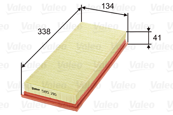 Ilmansuodatin VALEO 585216