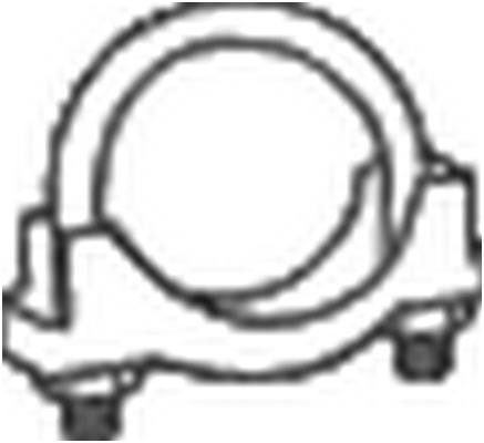 Pidike, pakoputkisto BOSAL 250-155