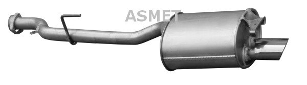 Takaäänenvaimentaja ASMET 01.072