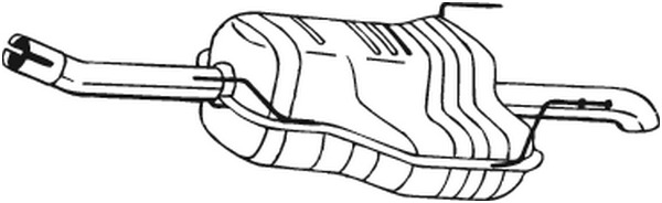 Takaäänenvaimentaja BOSAL 185-479