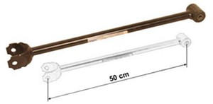 Tukivarsi, pyöräntuenta, Taka-akseli, molemminpuolinen, TOYOTA COROLLA, COROLLA Compact, COROLLA Liftback, COROLLA Station Wagon, 48730