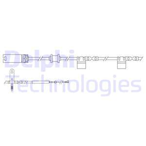 Jarrupalan kulumisen ilmaisin DELPHI LZ0241