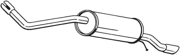Takaäänenvaimentaja BOSAL 233-569