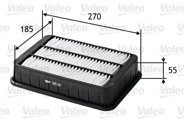 Ilmansuodatin VALEO 585161