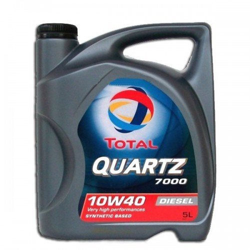 Moottoriöljy TOTAL 10W40 QUARTZ 7000 DIESEL 5L