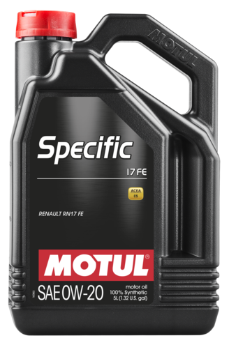 Moottoriöljy MOTUL SPECIFIC 17 FE 0W20 5L