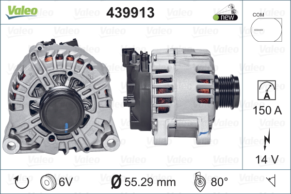 Laturi VALEO 439913