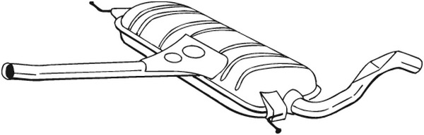 Keskipönttö BOSAL 282-543