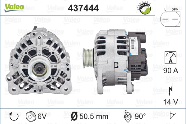 Laturi VALEO 437444