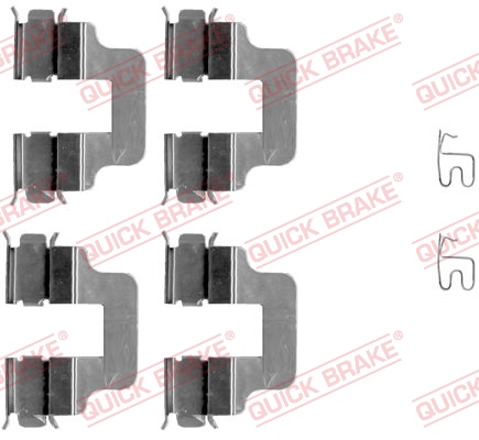 Tarvikesarja, jarrupala QUICK BRAKE 109-1245