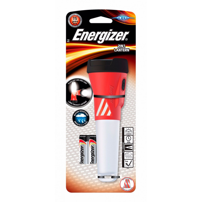 Energizer 2 in 1 taskulamppu ja lyhty