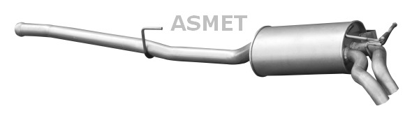 Takaäänenvaimentaja ASMET 01.048