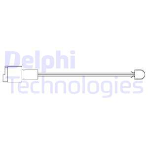 Jarrupalan kulumisen ilmaisin DELPHI LZ0109