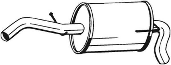 Takaäänenvaimentaja BOSAL 233-607