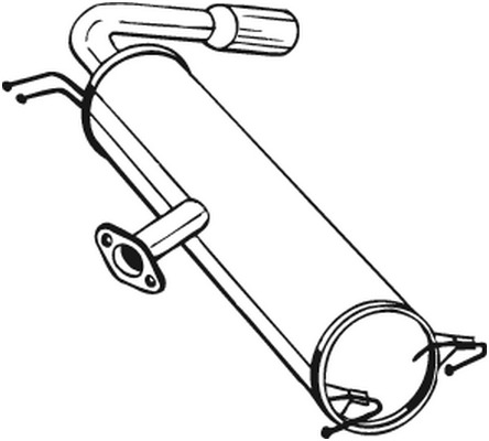 Takaäänenvaimentaja BOSAL 228-467
