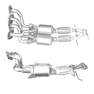 Katalysaattori, Edessä, FORD FOCUS II, FOCUS C-MAX, FOCUS Sedan II, FOCUS Turnier II, MONDEO IV, MONDEO Sedan IV, MONDEO Turnier IV, 135