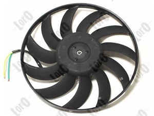 Tuuletin, moottorin jäähdytys, Oikea, AUDI A4 B6, A4 B6 Avant, A6 C5, A6 C5 Avant, 4F0959455, 8E0959455, 8E0959455A, 8E0959455K, 8E09594